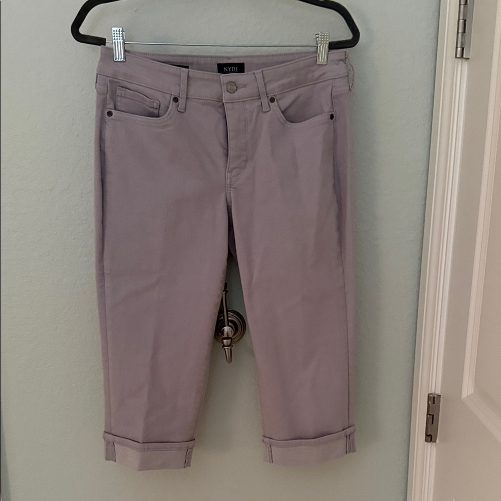 NYDJ Women's Gray Jeans-cropped